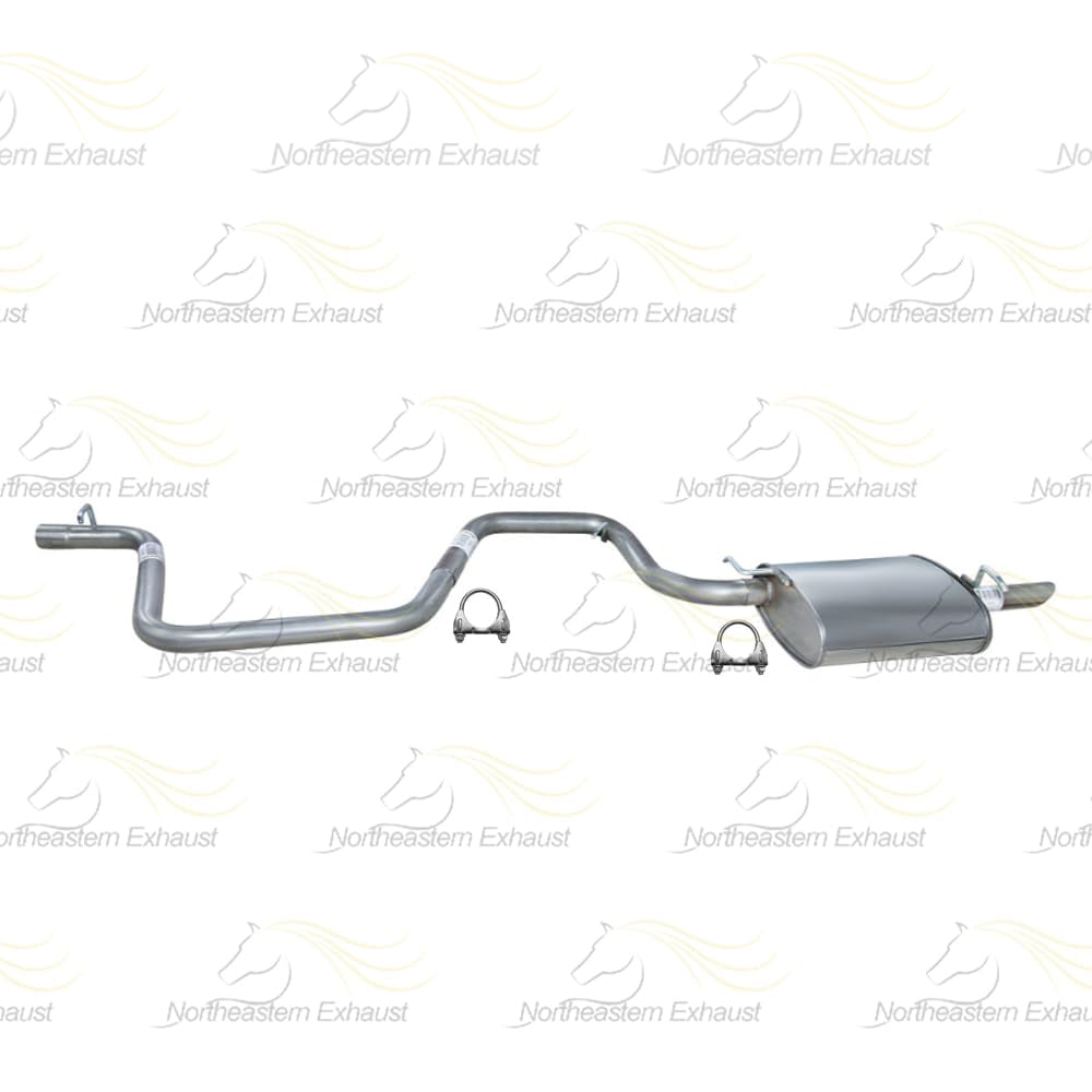 2008 Chevy Malibu 3.5L Exhaust Resonator, Intermediate Pipe and Muffler