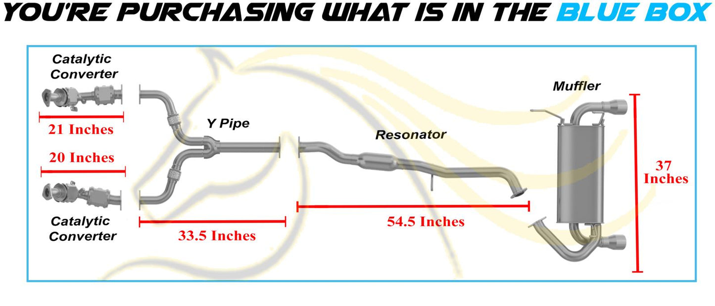 2003–2006 Nissan 350Z 3.5L Complete Exhaust System | EPA Approved