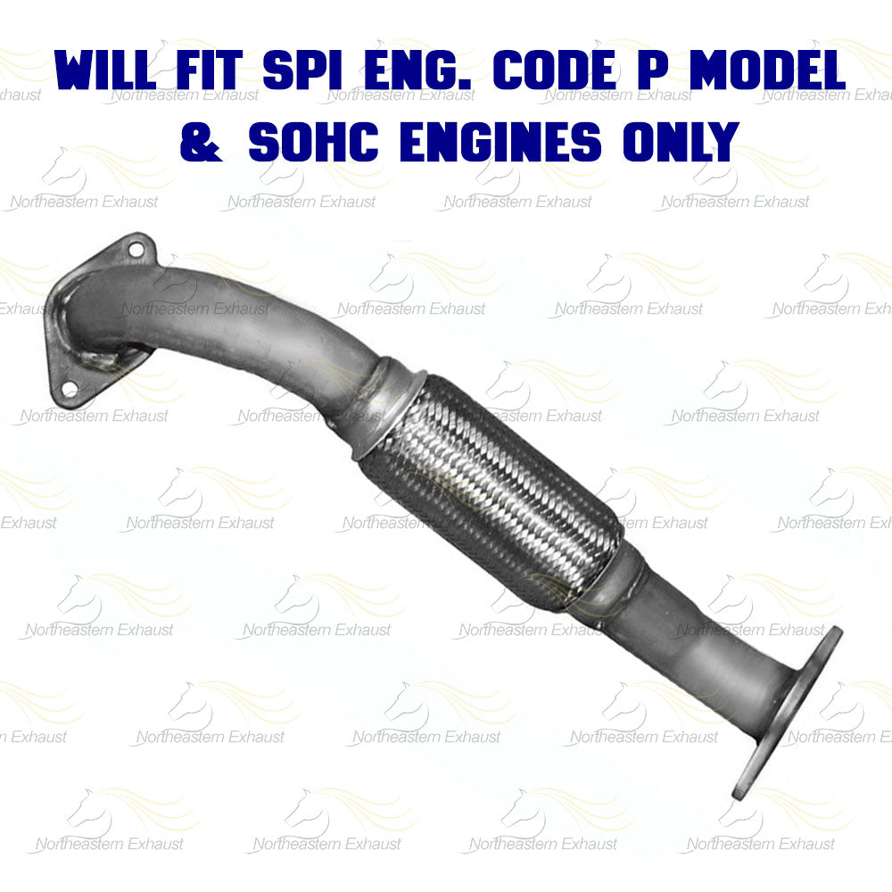 Direct Fit Extension Pipe fits: 2000-2004 Ford Focus 2.0L SOHC