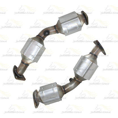 2003–2006 Nissan 350Z 3.5L Pair of Catalytic Converters with Y Pipe Exhaust Kit - EPA Approved