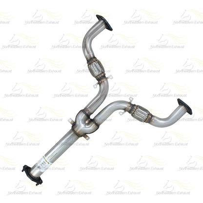 2003–2006 Nissan 350Z 3.5L Pair of Catalytic Converters with Y Pipe Exhaust Kit - EPA Approved