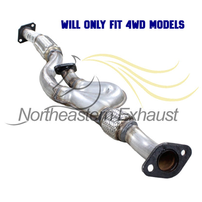 Front Exhaust Pipe and 2005-2008 Hyundai Tucson 2.7L | 2005-2008 Kia Sportage 2.7L | 4WD