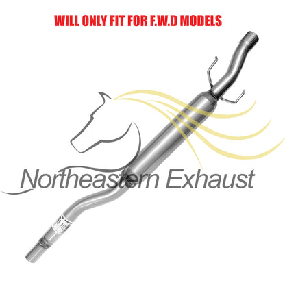 2004-2006 Toyota Sienna 3.3L FWD Exhaust Front Pipe, Catalytic Converter and Resonator