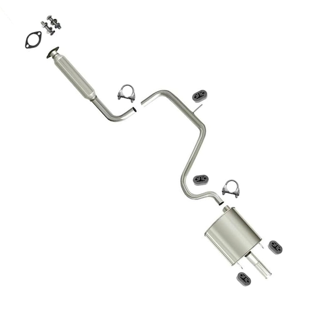 Exhaust Resonator Pipe and Muffler for 2003-2005 Century and Grand Prix 3.1L