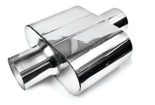 Stainless Steel Performance Universal Single Chamber Muffler 3"ID/OD Center