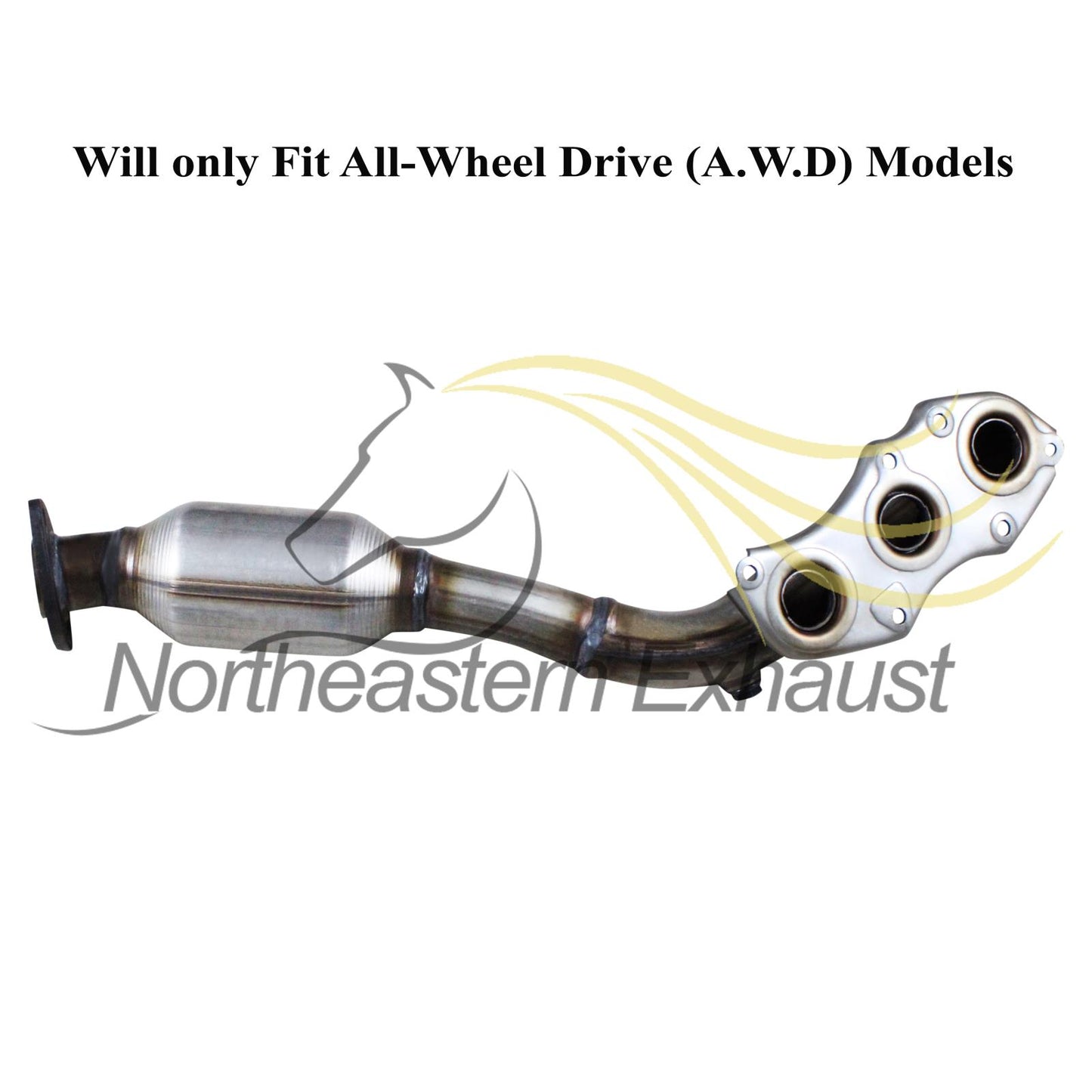 Pair of Exhaust Manifold Catalytic Converters for Lexus models | AWD Models