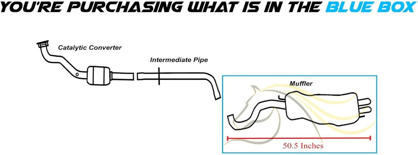 1999-2010 Volkswagen Beetle Exhaust Muffler