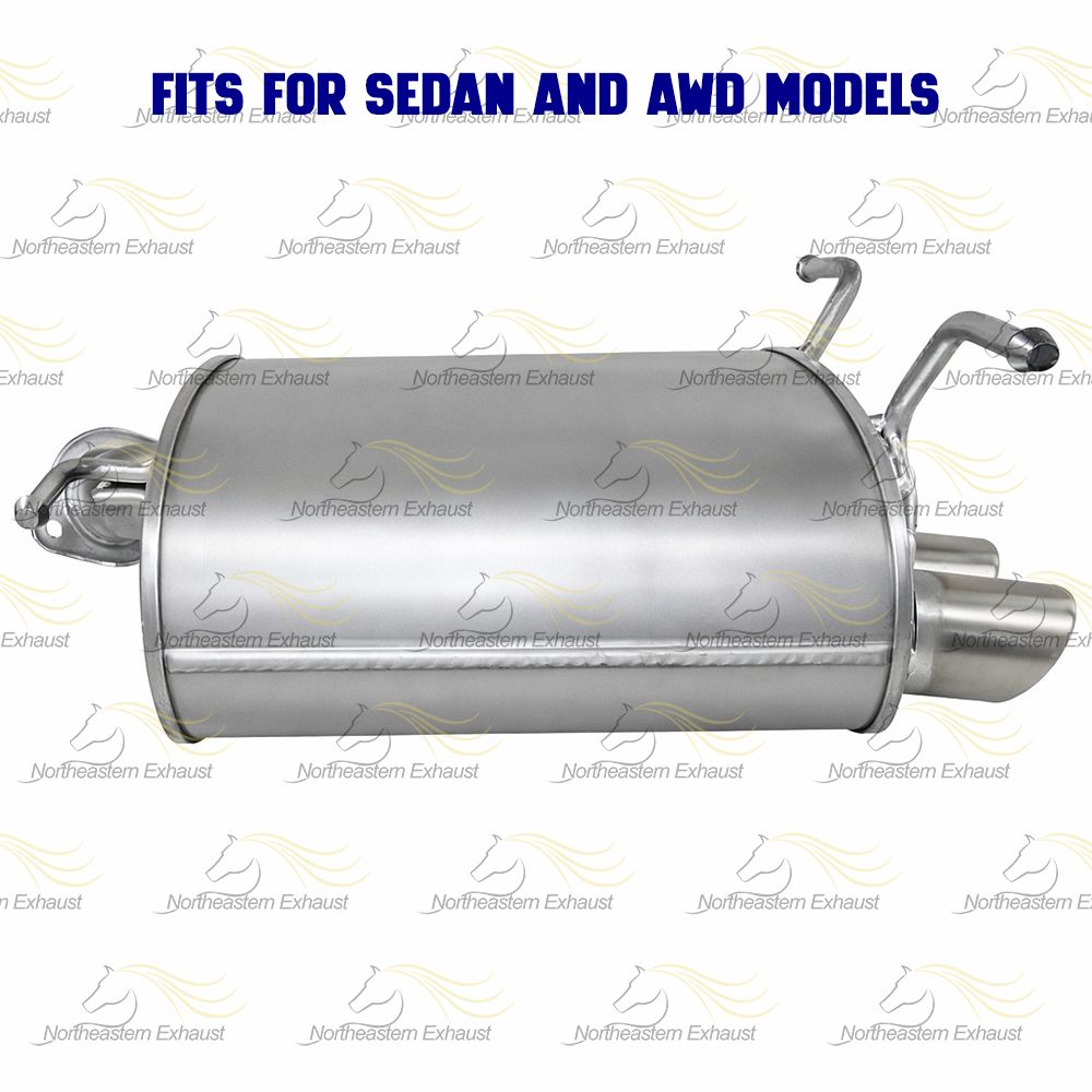 2004 Infiniti G35 3.5L Direct-Fit Exhaust Rear Muffler Assembly
