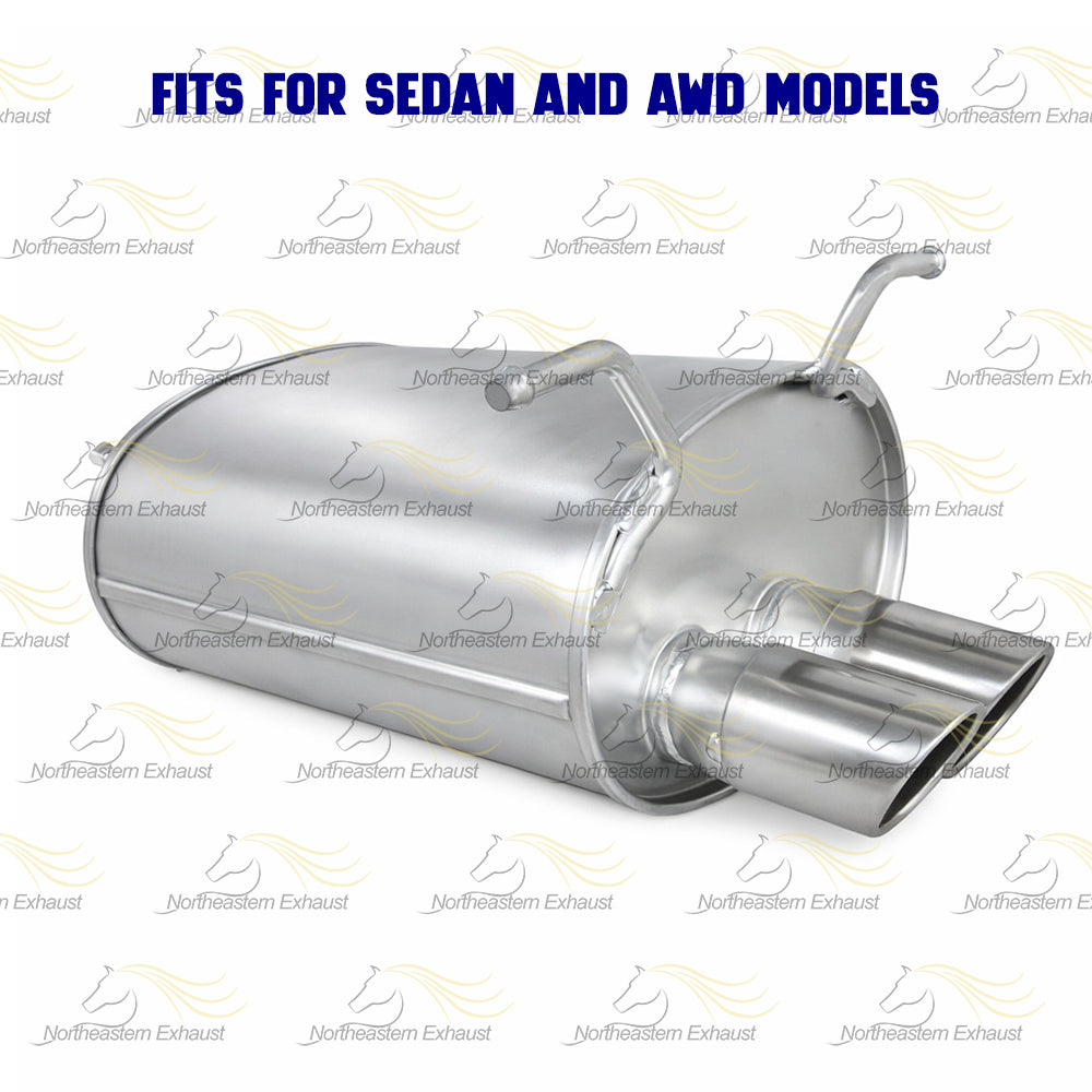 2004 Infiniti G35 3.5L Direct-Fit Exhaust Rear Muffler Assembly