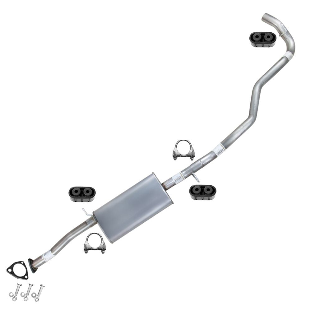 1998-2000 Chevy S10, GMC Sonoma, Isuzu Hombre 2.2L Exhaust Pipe, Muffler and Tail Pipe