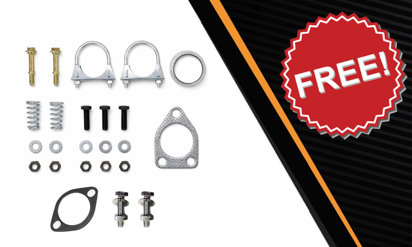 2014-2019 Mitsubishi Outlander 2.4L Front Pipe Catalytic & Muffler Kit - EPA Approved