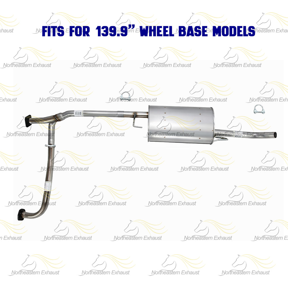 2009-2012 Suzuki Equator 4.0L Exhaust Muffler Assembly Kit