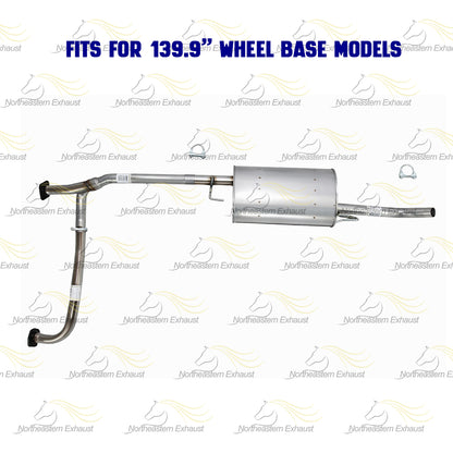 2009-2012 Suzuki Equator 4.0L Exhaust Muffler Assembly Kit