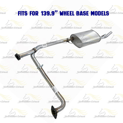 2009-2012 Suzuki Equator 4.0L Exhaust Muffler Assembly Kit