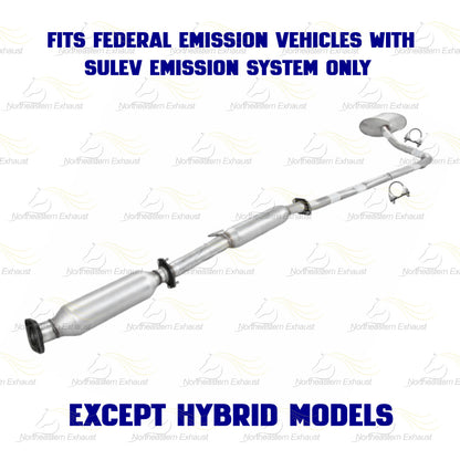 2011-2014 Hyundai Sonata 2.4L Catalytic Intermediate Pipe & Resonator w/ Muffler Kit - EPA Approved