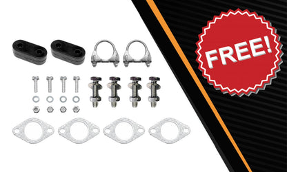 2011-2014 Hyundai Sonata 2.4L Front Pipe w/ Catalytic & Intermediate Pipe w/ Resonator Exhaust Kit