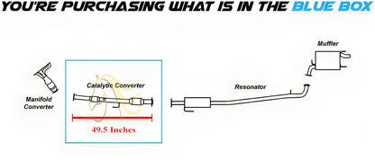 2010-2011 Toyota Camry 2.5L Rear Catalytic Converter - EPA Approved