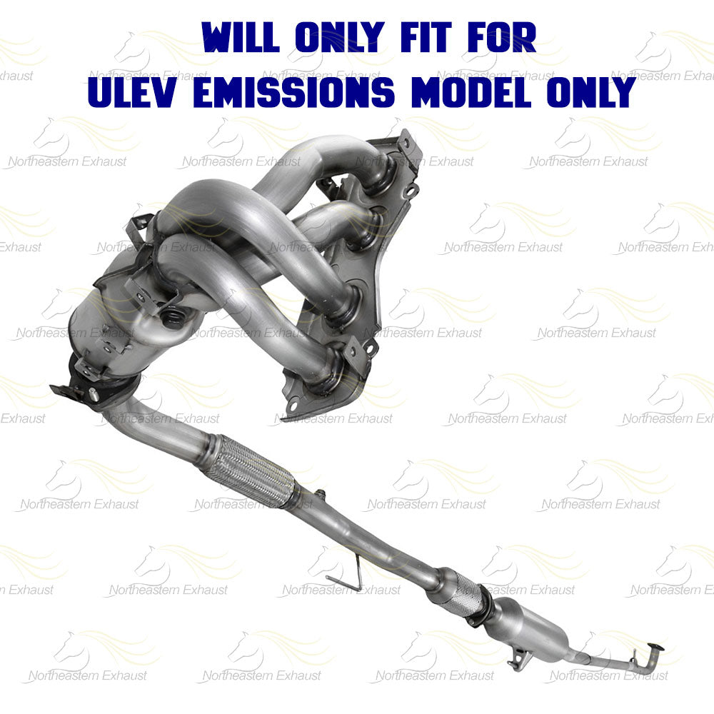 2010-2011 Toyota Camry 2.5L Front Manifold & Rear Catalytic w/ Resonator System Kit