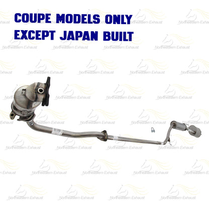 2006-2011 Honda Civic 1.8L Coupe Complete Exhaust System Kit with Manifold Catalytic - Not for Japan model