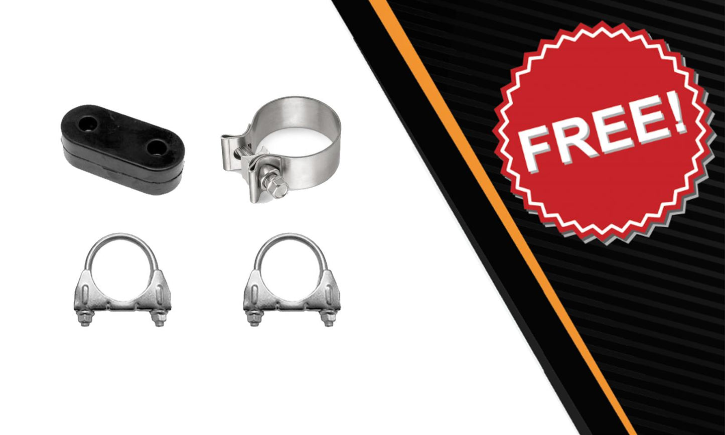 2014-2017 Chevy Silverado 1500 4.3L & 5.3L Stainless Steel Exhaust Pipe w/ Muffler Kit