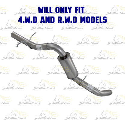 2014-2017 Chevy Silverado 1500 5.3L Stainless Steel Exhaust Tail Pipe | 4WD & RWD