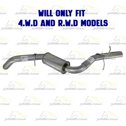 2014-2017 Chevy Silverado 1500 5.3L Stainless Steel Exhaust Tail Pipe | 4WD & RWD