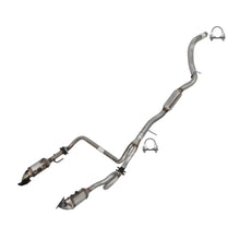EPA Approved Pair of Catalytic Y-Pipe Resonator Kit fits: 2012-2015 Jeep Wrangler 3.6L