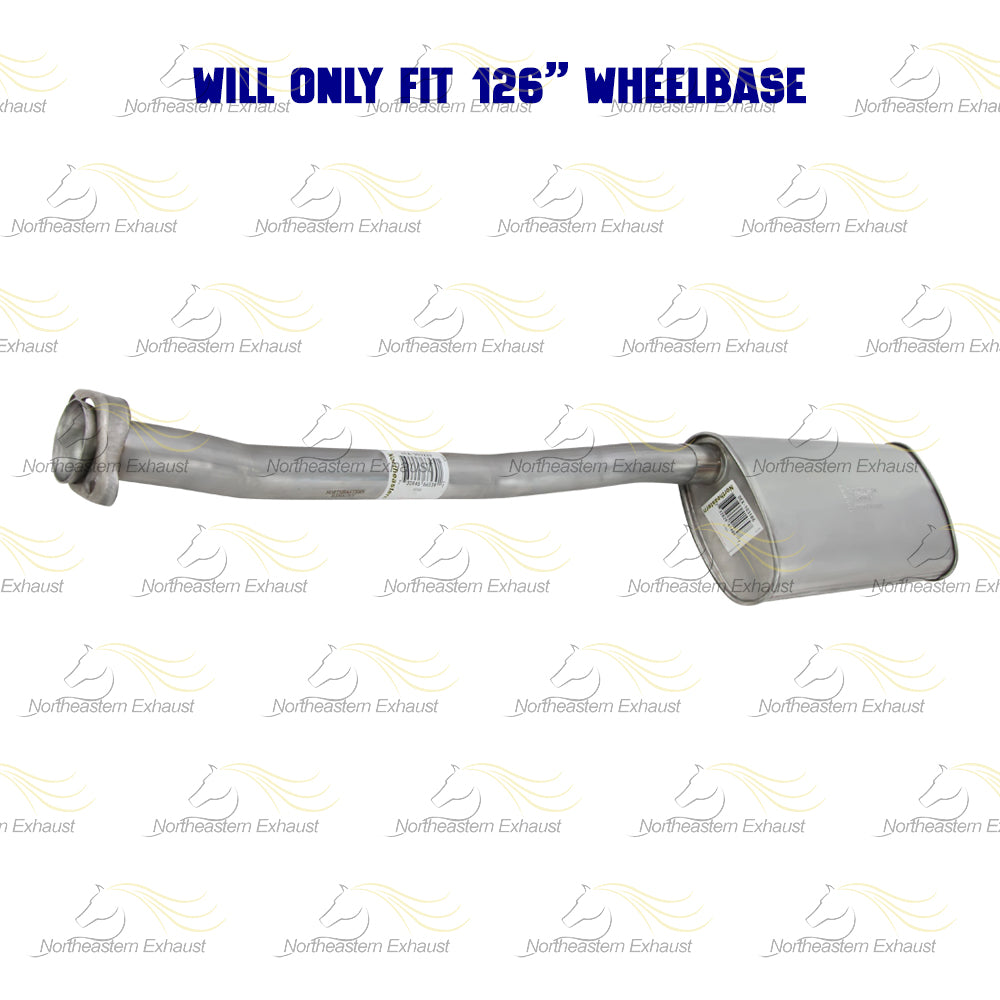 Stainless Exhaust Pipe Muffler Kit fits: 2001-2003 Ford Ranger 2.3L | 1998-2001 Ford Ranger 2.5L