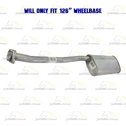 Stainless Exhaust Pipe Muffler Kit fits: 2001-2003 Ford Ranger 2.3L | 1998-2001 Ford Ranger 2.5L