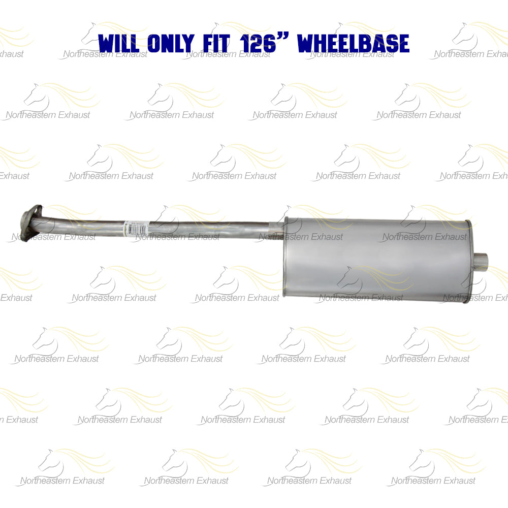 Stainless Exhaust Pipe Muffler Kit fits: 2001-2003 Ford Ranger 2.3L | 1998-2001 Ford Ranger 2.5L