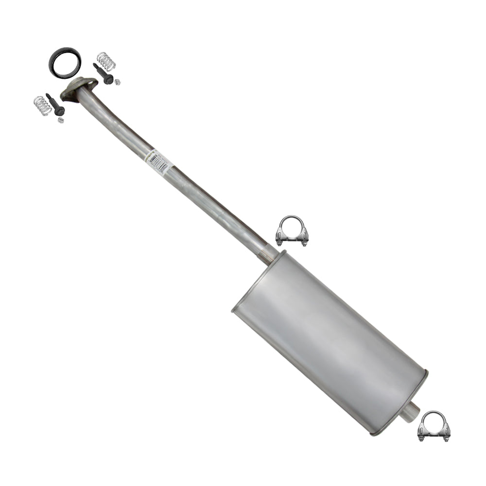 Stainless Steel Exhaust Pipe Muffler for 1998-2003 Mazda B3000 3.0L | 1998-2003 Mazda B4000 4.0L
