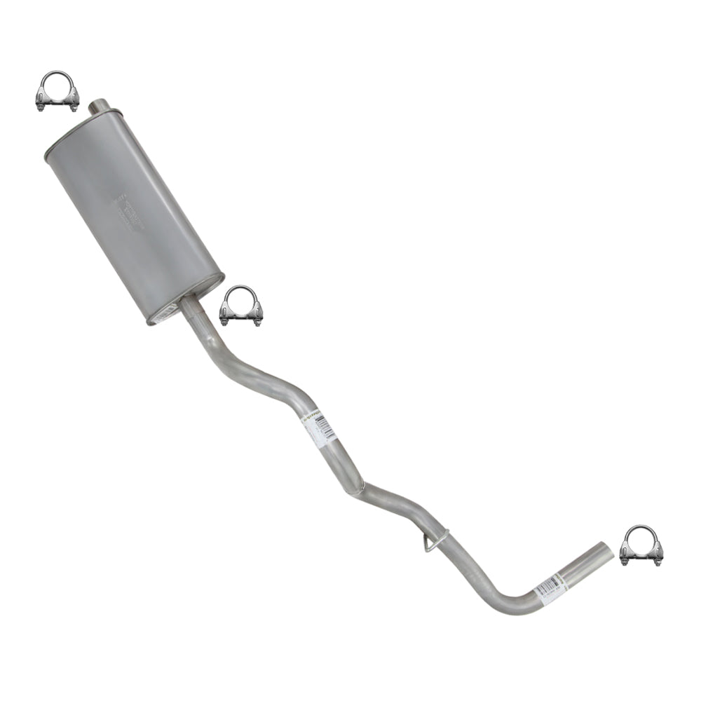 Stainless Steel Muffler Tail Pipe Kit fits: 1998-2003 B3000 3.0L & B4000 4.0L