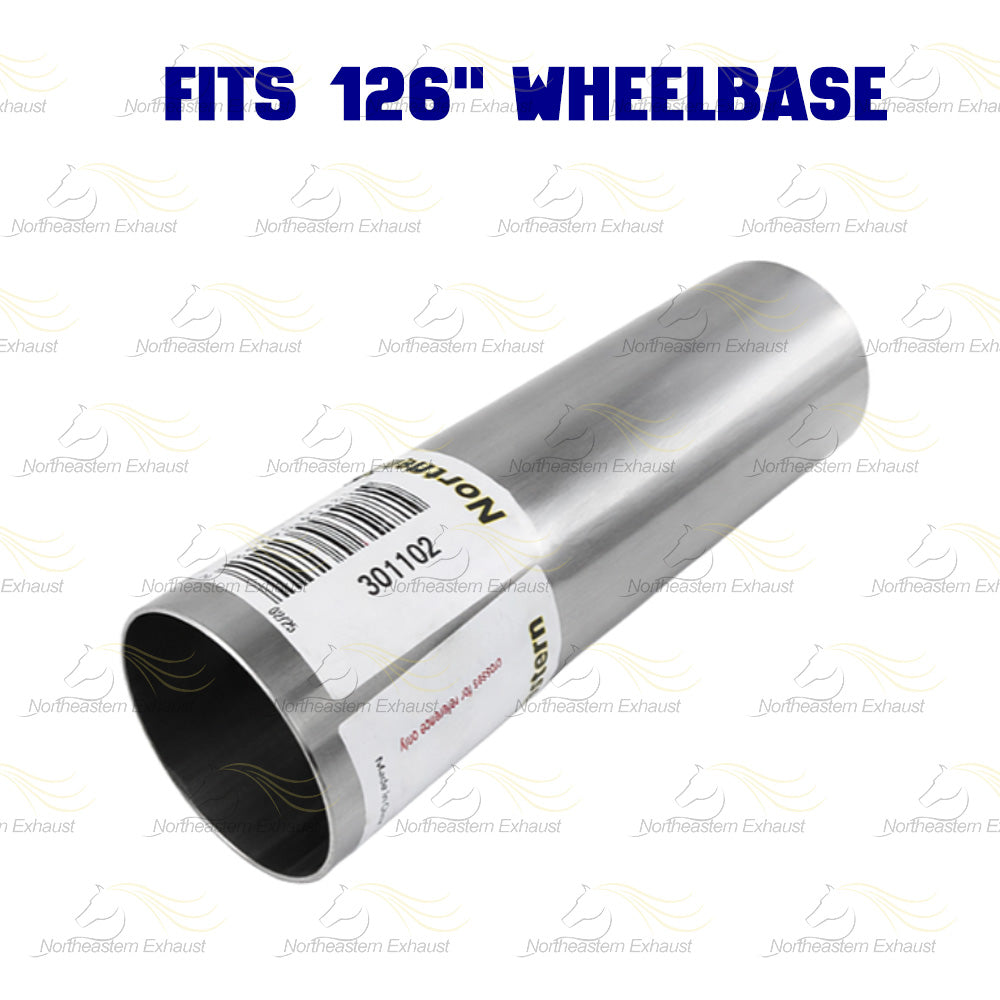 2004-2008 Ford F-150 5.4L Stainless Steel Exhaust Pipe | 126" WB