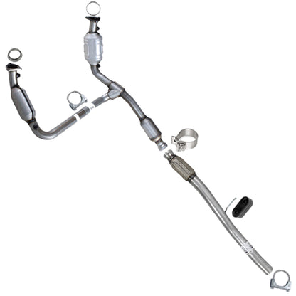2014–2017 GMC Sierra 1500 4.3L/5.3L 143.5in WB Catalytic Converter & Exhaust Pipe Kit- EPA Approved