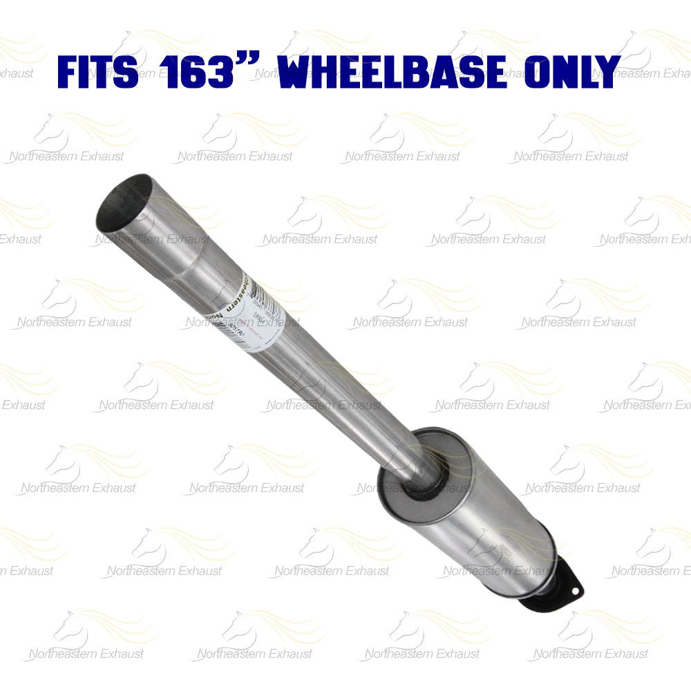 2011-2014 Ford F-150 3.5L/3.7L 163"WB Stainless Steel Exhaust Resonator Pipe