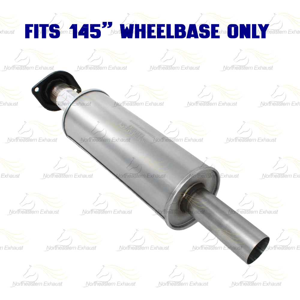 2011-2014 Ford F-150 3.5L/3.7L 145in WB Stainless Steel Exhaust Resonator Pipe