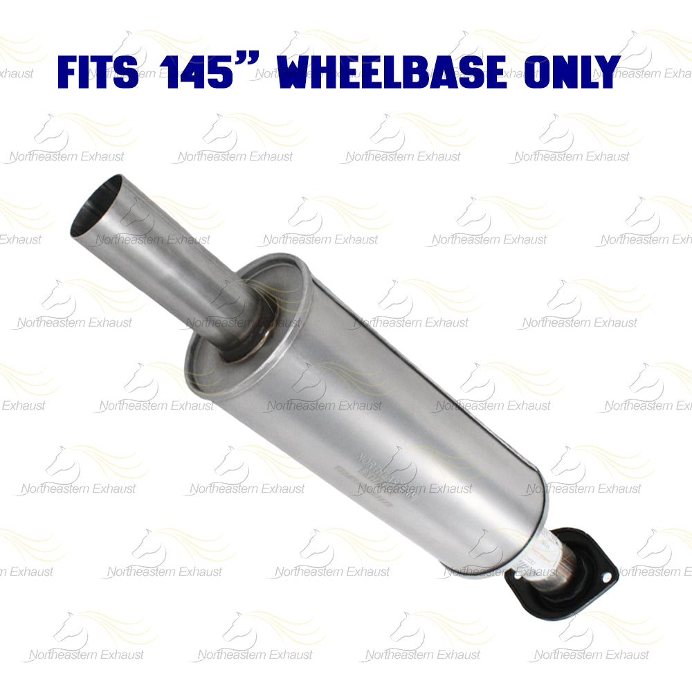 2011-2014 Ford F-150 3.5L/3.7L 145in WB Stainless Steel Exhaust Resonator Pipe