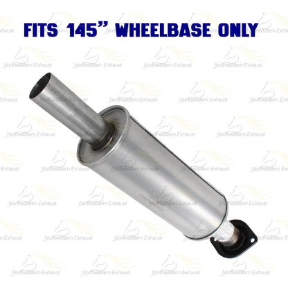 2011-2014 Ford F-150 5.0L/6.2L 145in WB Stainless Steel Exhaust Resonator Pipe