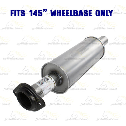 2011-2014 Ford F-150 5.0L/6.2L 145in WB Stainless Steel Exhaust Resonator Pipe