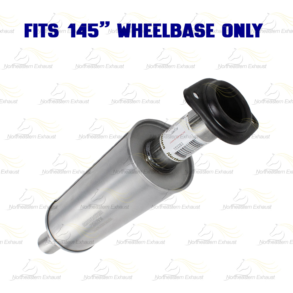 2011-2014 Ford F-150 5.0L/6.2L 145in WB Stainless Steel Exhaust Resonator Pipe