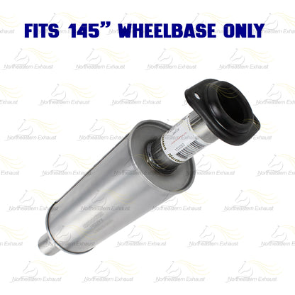 2011-2014 Ford F-150 5.0L/6.2L 145in WB Stainless Steel Exhaust Resonator Pipe