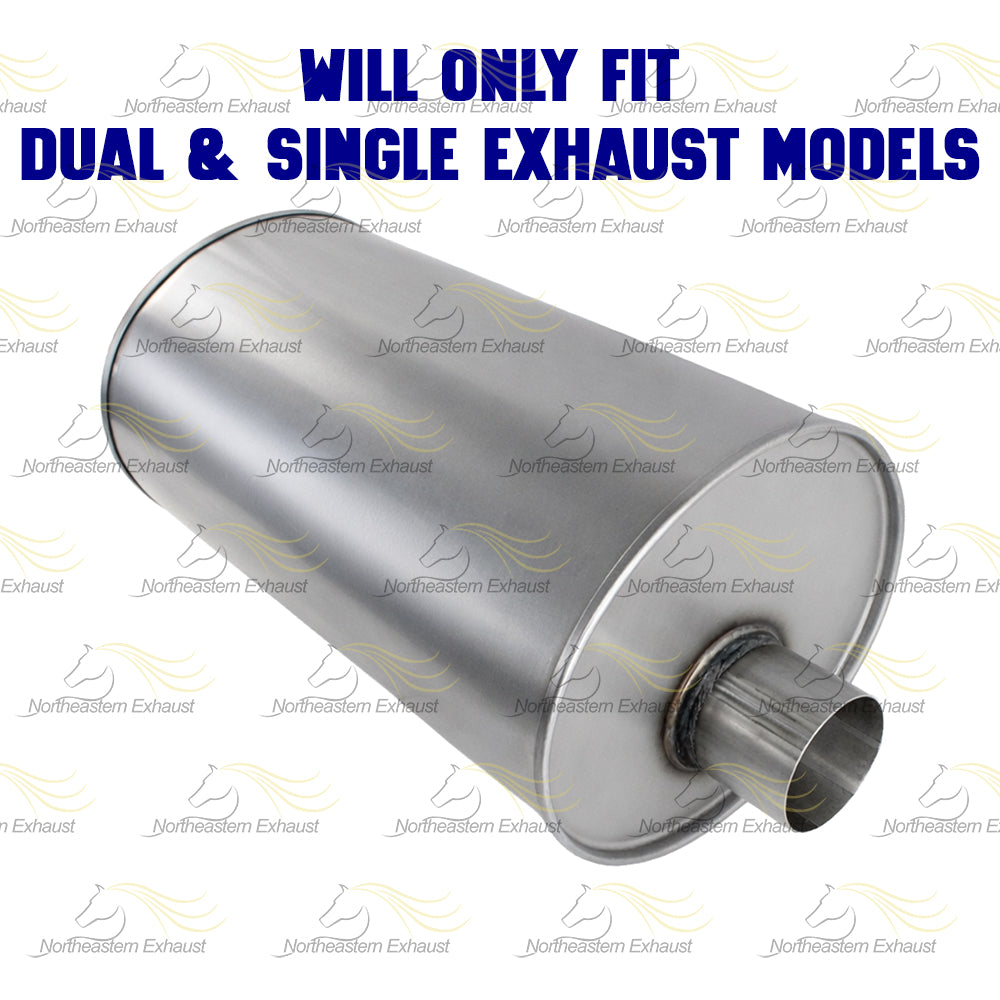 2019-2023  Silverado 1500 Sierra 1500 5.3L Stainless Steel Exhaust Muffler