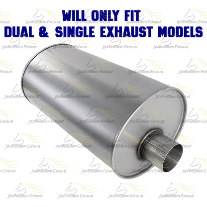2019-2023  Silverado 1500 Sierra 1500 5.3L Stainless Steel Exhaust Muffler