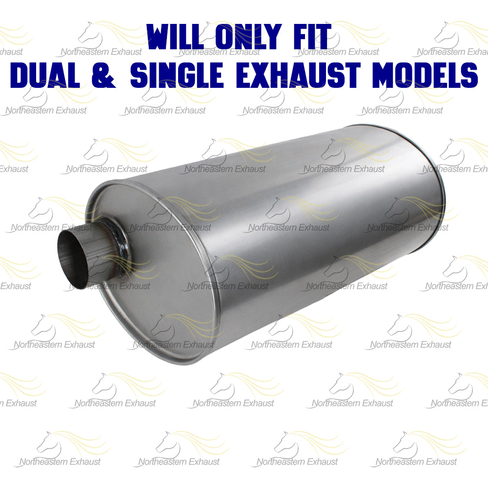 2019-2023  Silverado 1500 Sierra 1500 5.3L Stainless Steel Exhaust Muffler