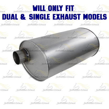2019-2023  Silverado 1500 Sierra 1500 5.3L Stainless Steel Exhaust Muffler