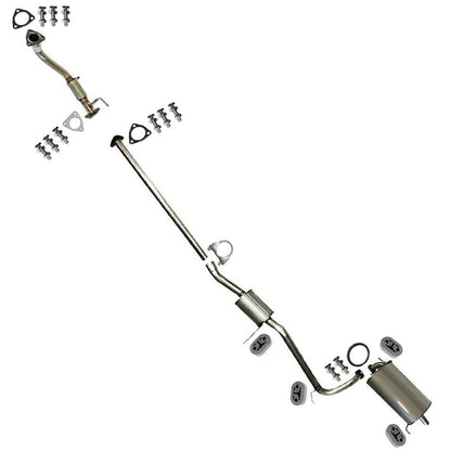 1998-2002 Honda Accord 2.3L Front Pipe, Resonator and Muffler Exhaust