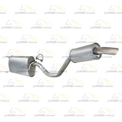 2014-2016 Toyota Highlander 3.5L Exhaust Muffler and Resonator Pipe