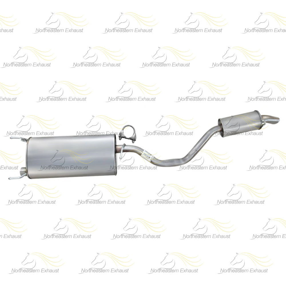 2014-2016 Toyota Highlander 3.5L Exhaust Muffler and Resonator Pipe