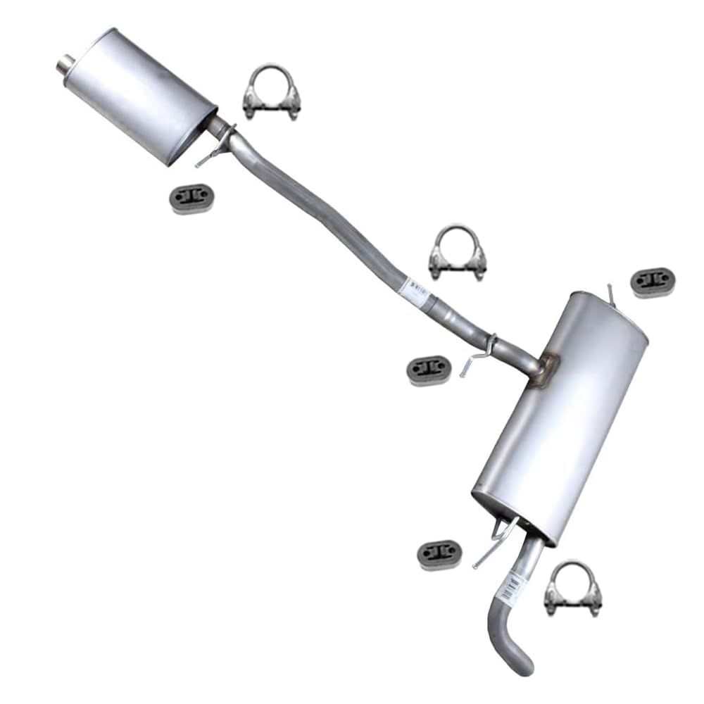 2010-2017 Chevy Equinox 2.4L and 2010-2017 GMC Terrain 2.4L Cat-back Exhaust System
