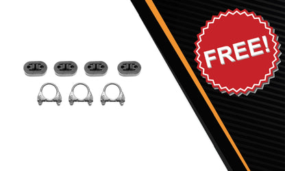 2010-2017 Chevy Equinox 2.4L and 2010-2017 GMC Terrain 2.4L Cat-back Exhaust System